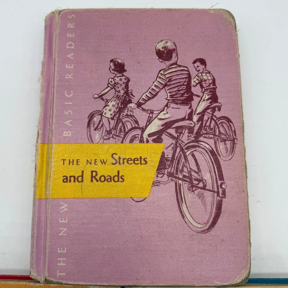 Vintage 1950s Scott Foresman The New Basic Readers Hardcover Books Set of 3